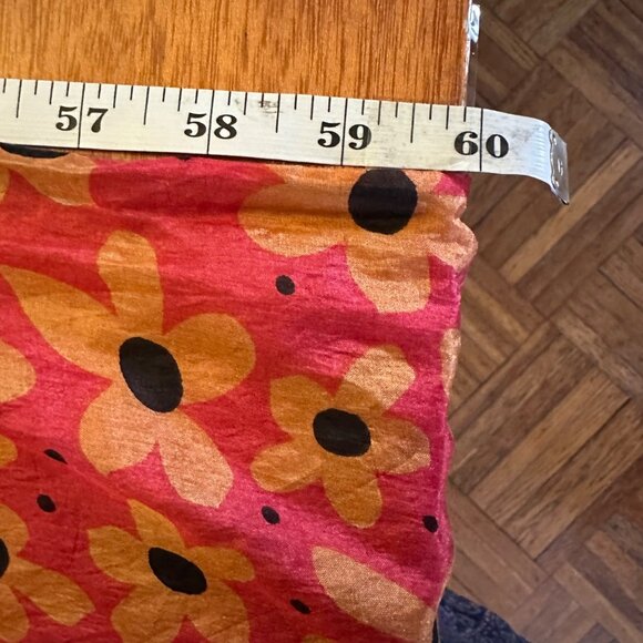 Liu Jo Silk Scarf 36" by 80" multi color multi print floral Super large - Picture 6 of 8